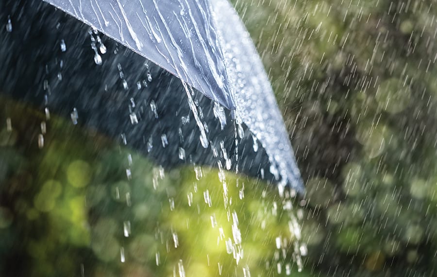 icosawater rain falling off umbrella